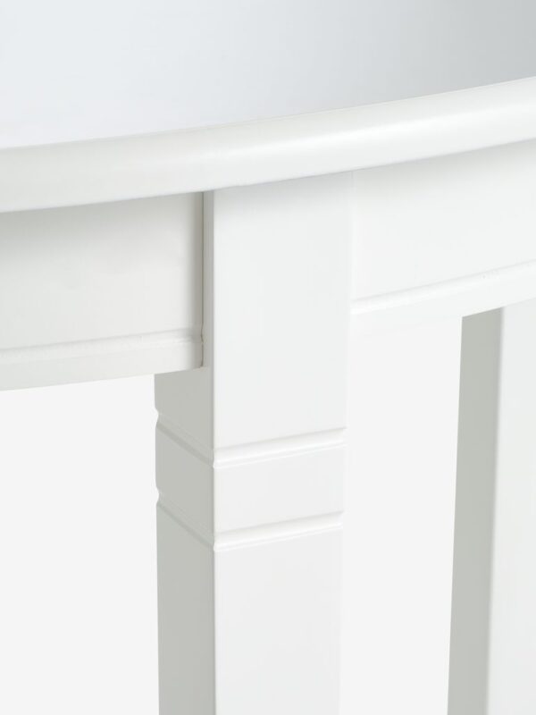 Dining table KIRKEBY D.110 white - Image 7