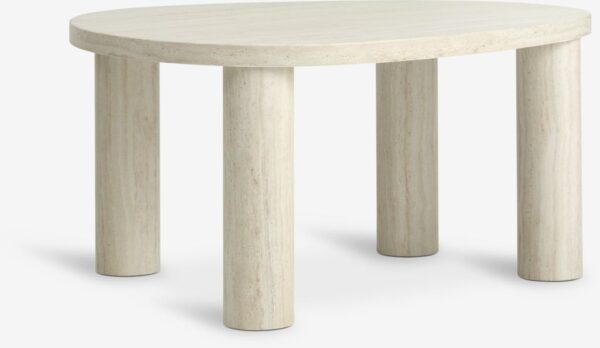 Coffee table LUNDEBORG 68x85 marble colour - Image 2