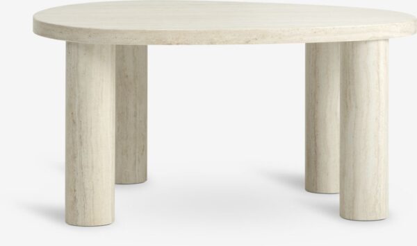 Coffee table LUNDEBORG 68x85 marble colour - Image 5