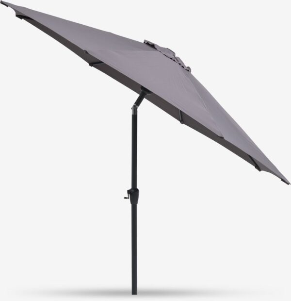 Market parasol HALK D.300 dark grey - Image 5