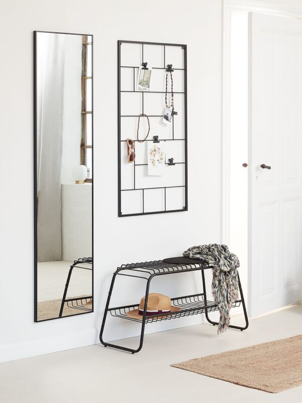 Mirror ILBJERG 40x160 black - Image 6