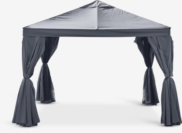Gazebo NORDMARKA W3xL3xH2.78m grey - Image 5