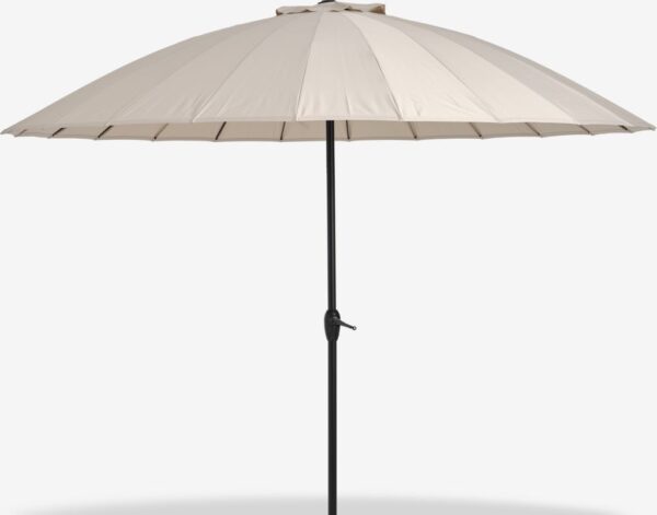 Market parasol LAMMEHAVE D.270 beige - Image 2