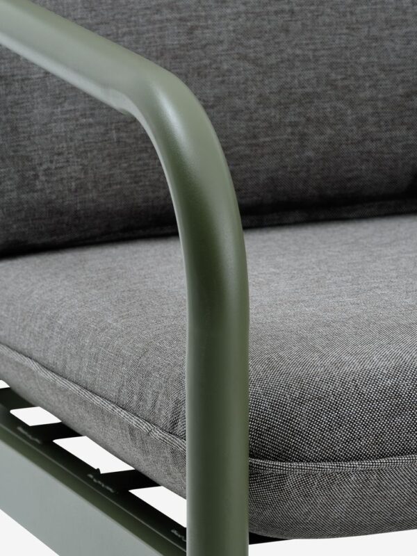 Lounge set TEGLUM 4pers. olive green - Image 8
