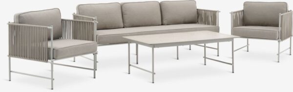 Lounge set STOVNER 5pers. beige - Image 2