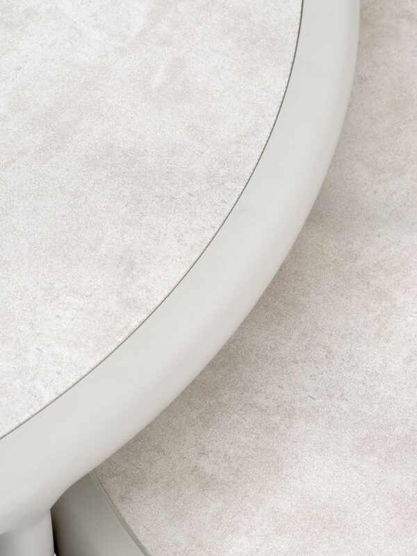 Lounge set KIRKENES 5 pers. beige - Image 4