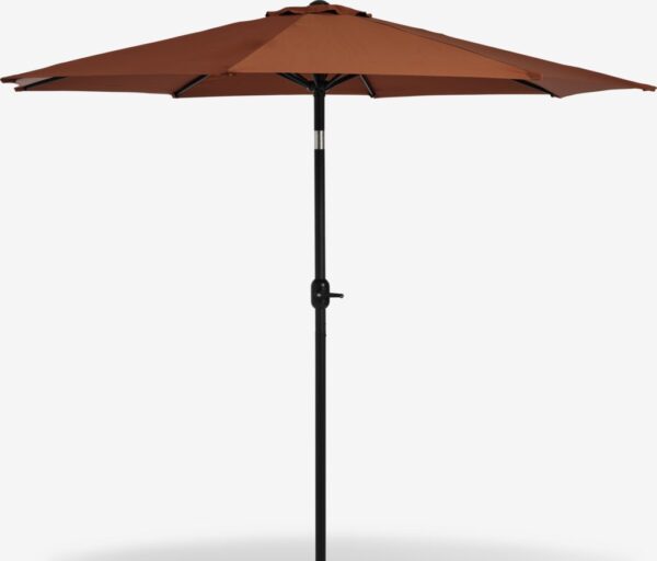 Market parasol HALK D.300 terracotta - Image 2