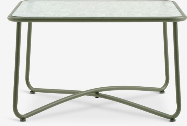 Side table ORTEN W60xL60xH35 olive green - Image 5