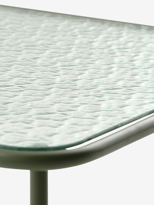 Side table ORTEN W60xL60xH35 olive green - Image 7