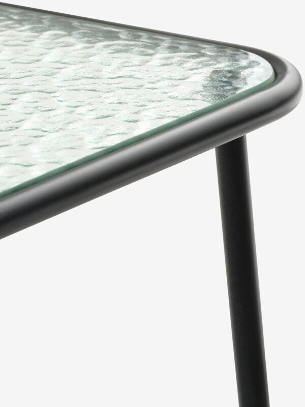 Side table ORTEN W60xL60xH35 black - Image 4