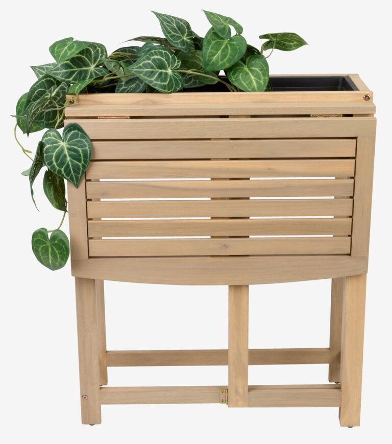 Folding table VANDREFALK 64x63 hardwood - JYSK