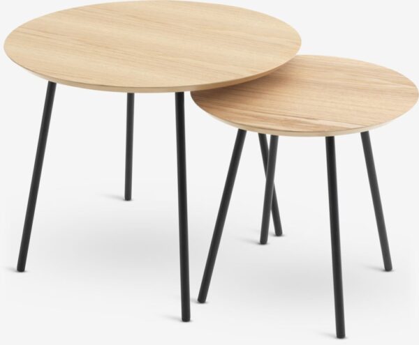End table NYBO D.40 oak colour/black - Image 5