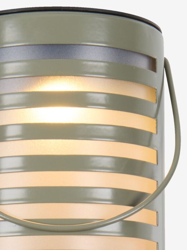 Solar lamp HAVSULE D.8xH39cm olive Green - Image 6