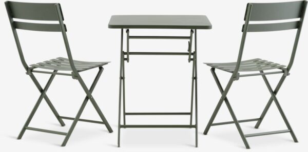 Bistro set ABORG W60xL60 green - Image 9