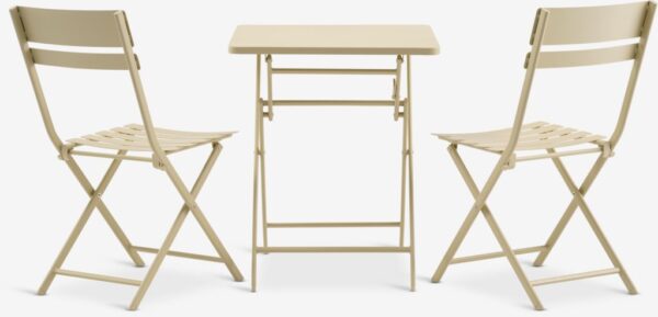 Bistro set ABORG W60xL60 yellow - Image 9