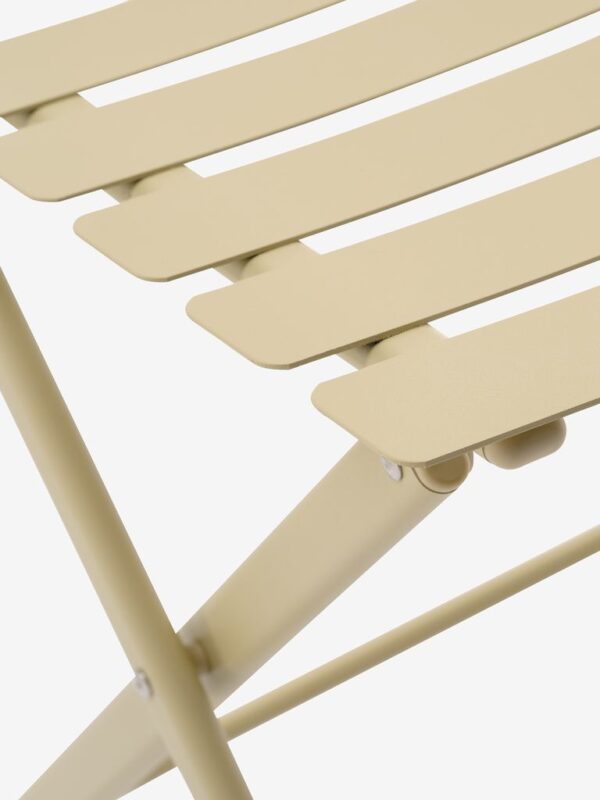 Bistro set ABORG W60xL60 yellow - Image 6