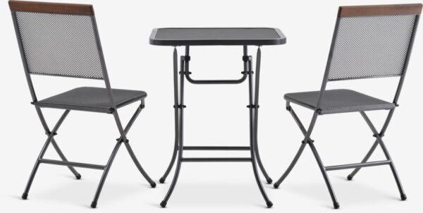 Bistro set LARVIK W60xL60 grey - Image 9