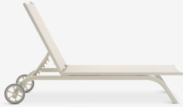 Sun lounger HANSTHOLM W76xL200 beige - Image 5