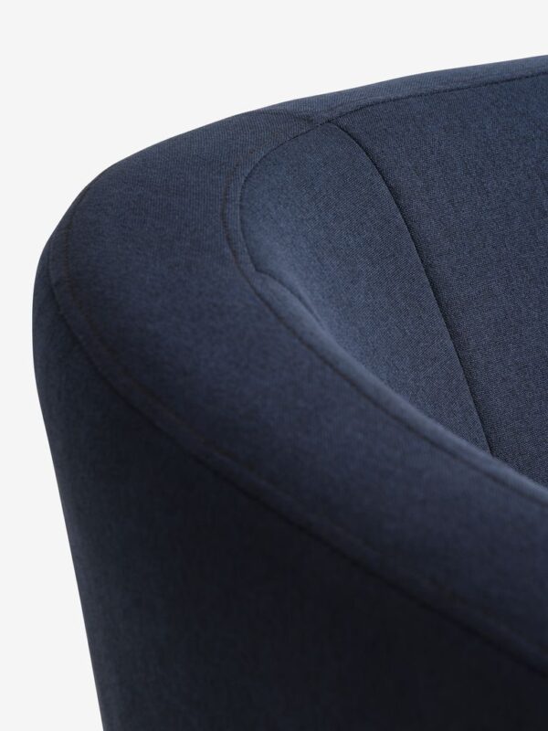 Sofa GISTRUP 3 seater dark blue fabric - Image 7