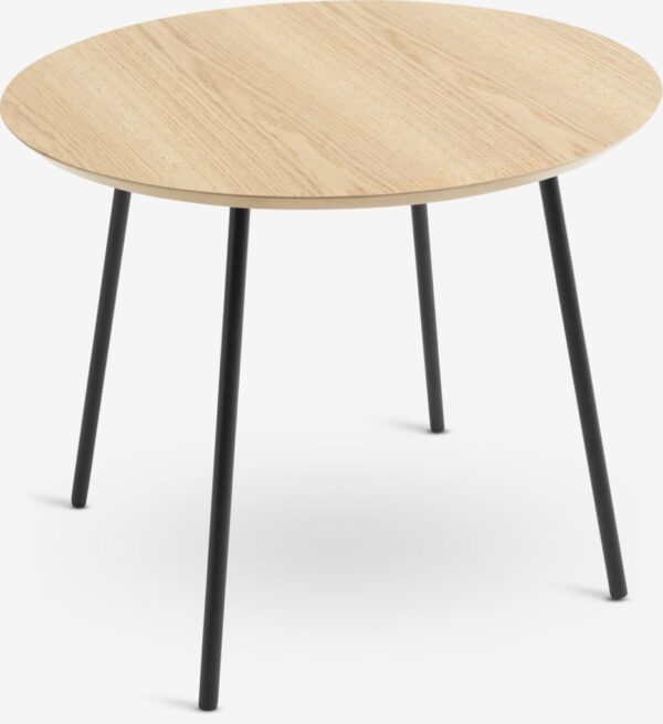 End table NYBO D.55 oak colour/black - Image 2