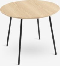 End table NYBO D.55 oak colour/black