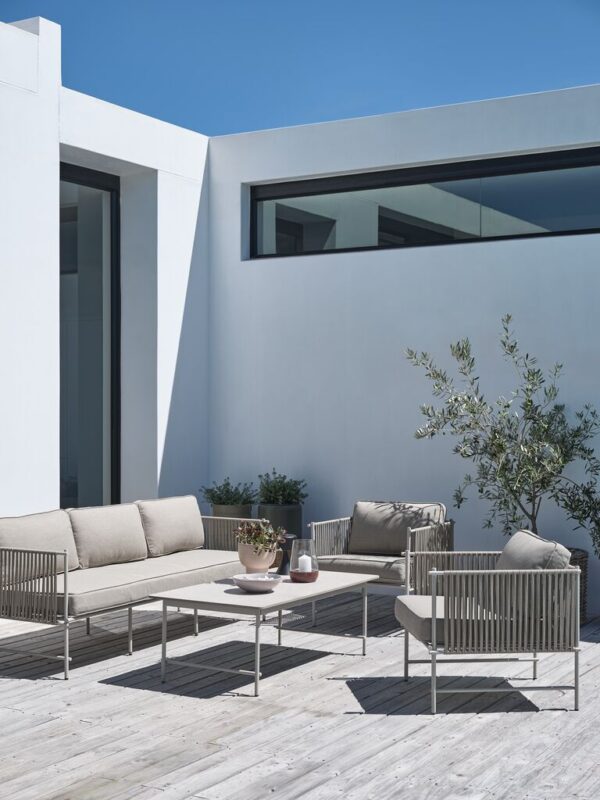 Lounge set STOVNER 5pers. beige - Image 3