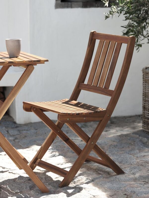 Folding chair RUNEBAKKEN hardwood - Image 3