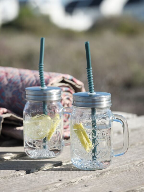 Drinking glass MELON 40 cl petrol - Image 3