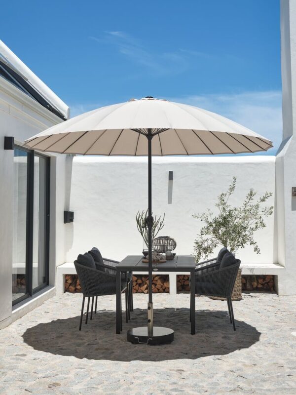 Market parasol LAMMEHAVE D.270 beige - Image 3