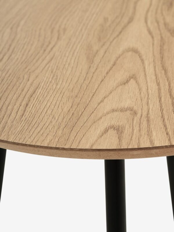 End table NYBO D.40 oak colour/black - Image 8