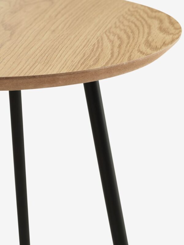 End table NYBO D.40 oak colour/black - Image 4