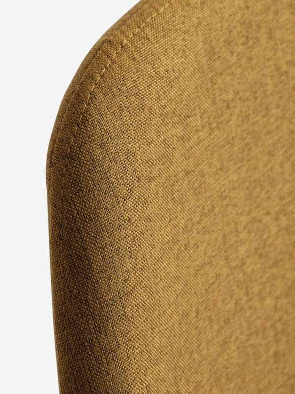 Dining Chair JONSTRUP curry fabric/dark oak color - Image 10
