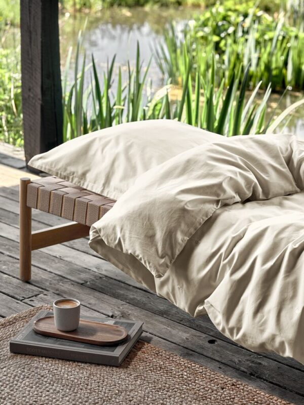 Duvet cover set+sheet ELLIE 140x200 natural w. embro - Image 5
