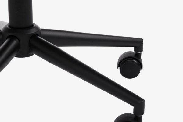 Desk chair PEBRINGE dark grey fabric/black - Image 8