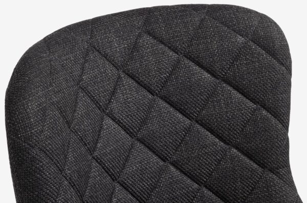 Desk chair PEBRINGE dark grey fabric/black - Image 10