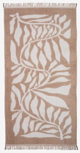 Beach towel ROSENFORS 80x160 dark sand