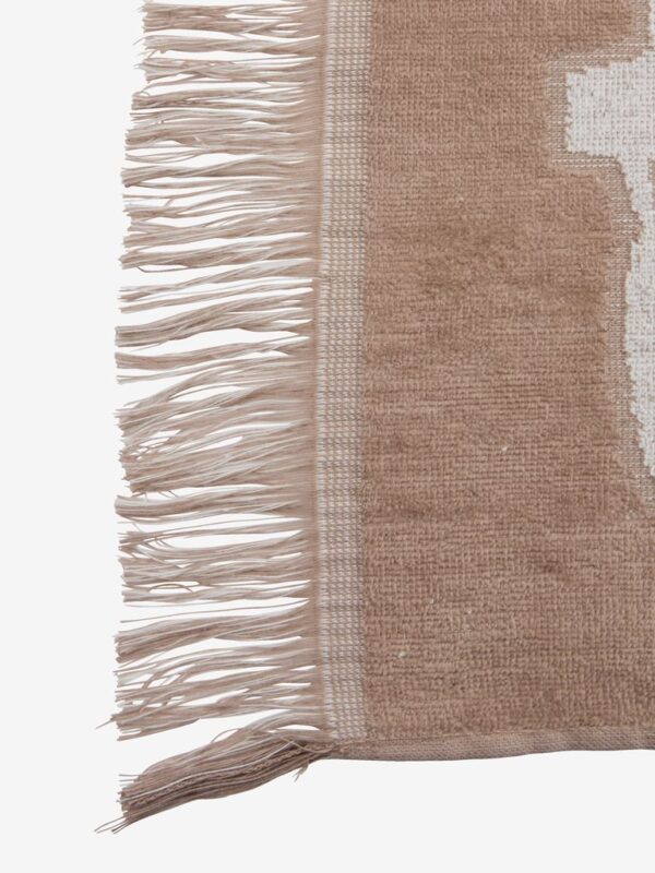 Beach towel ROSENFORS 80x160 dark sand - Image 4