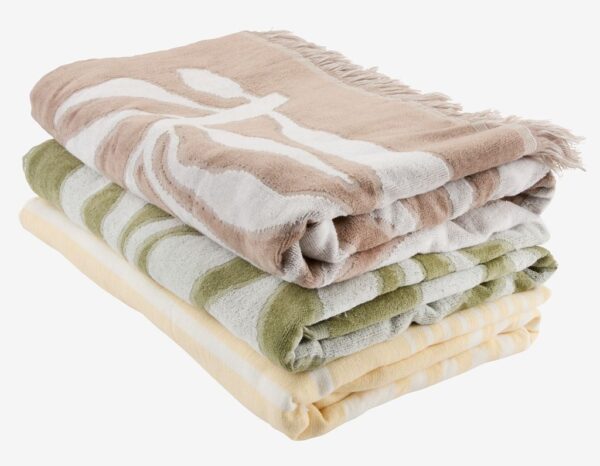 Beach towel EMSFORS 80x160 yellow - Image 5