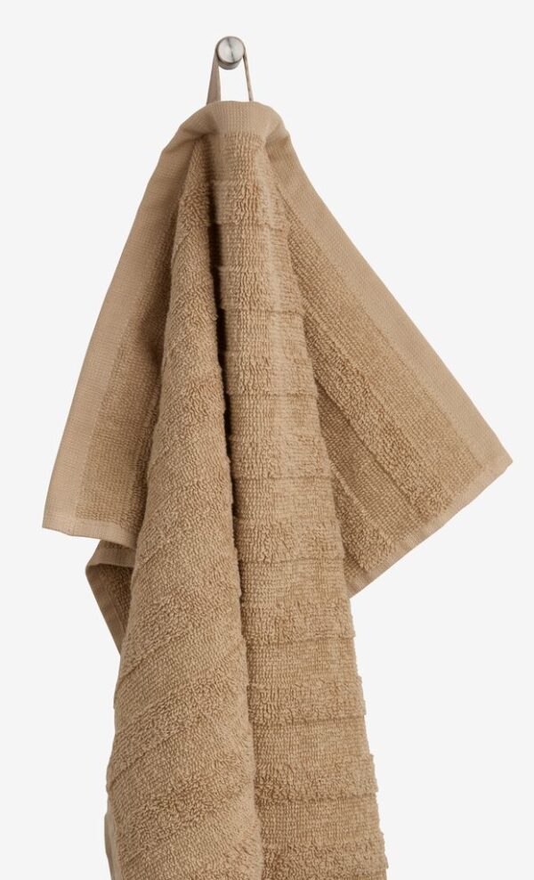 Bath towel TORSBY 65x130 sand - Image 2