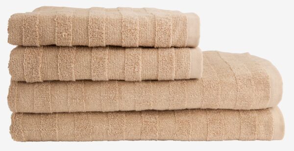 Bath towel TORSBY 65x130 sand - Image 5