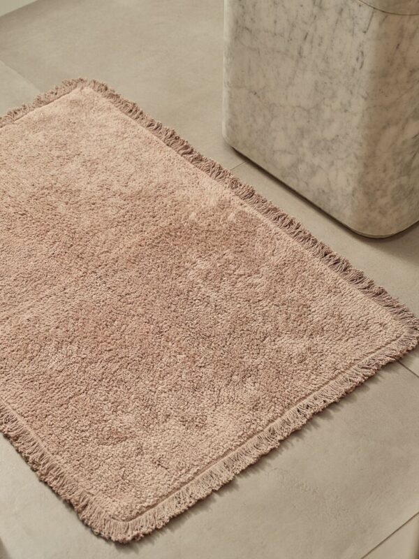 Bath mat KARLSVIK 60x90 dark sand - Image 3