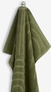 Bath towel IDALA 65x130 green