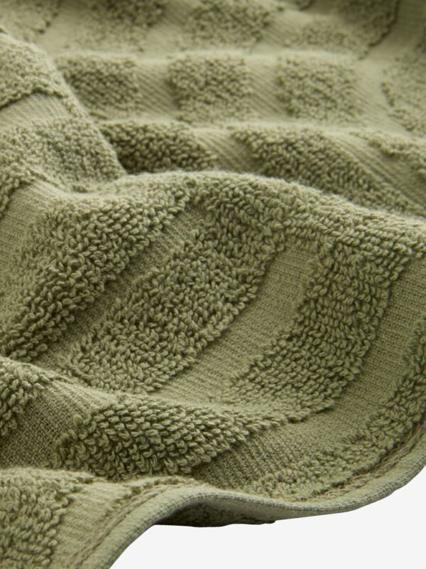 Hand towel IDALA 50x90 green - Image 6