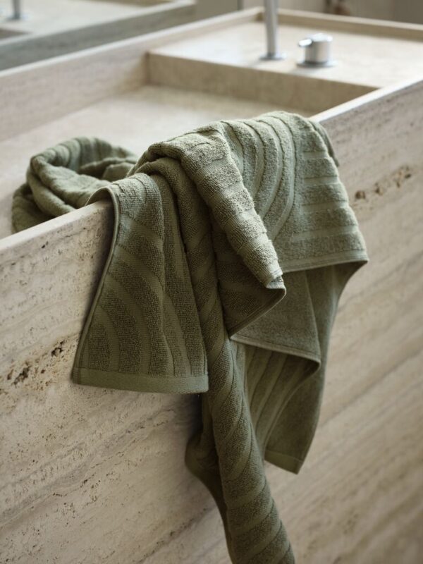 Hand towel IDALA 50x90 green - Image 3