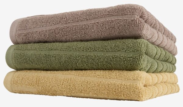 Bath towel IDALA 65x130 yellow - Image 7