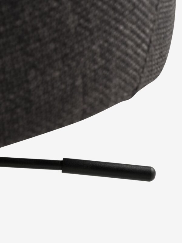 Desk chair PEBRINGE dark grey fabric/black - Image 6