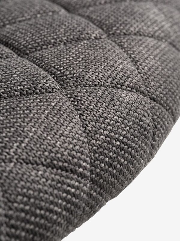 Desk chair PEBRINGE dark grey fabric/black - Image 4