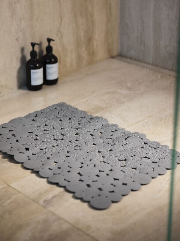 Bathtub mat DELARY 45x65 grey - Image 3