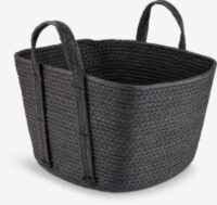 Basket HJALTI W30xL30xH28cm black