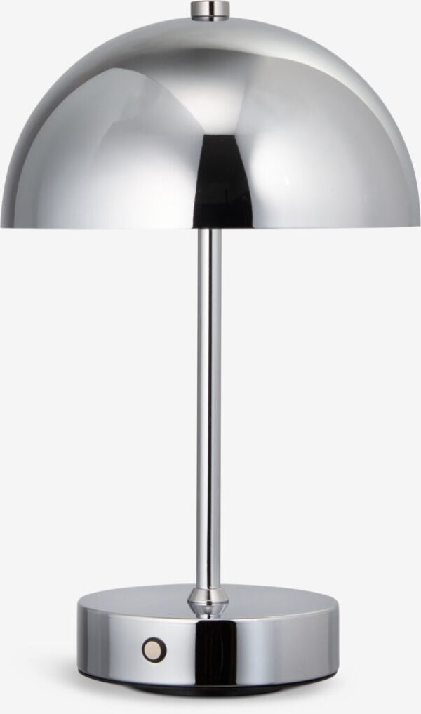 Battery lamp KENT D.16xH25cm chrome - Image 2